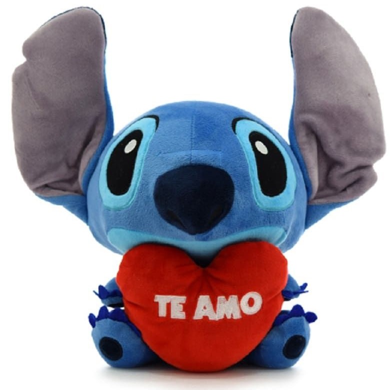 PELUCHE STITCH TE AMO ST007