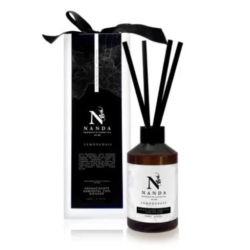 Difusor aromático nanda en caja Lemongrass