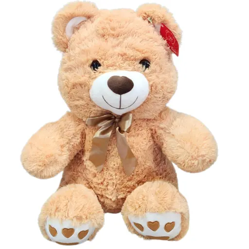 Peluche oso con huella 441172 beige