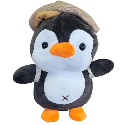 Peluche pinguino con mochila 613733