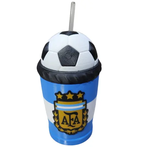 Vaso 3d con sorbete afa