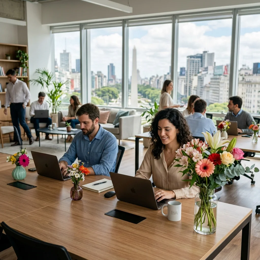 Servicio de Flores Semanal para Oficinas y Hogares | CABA y GBA