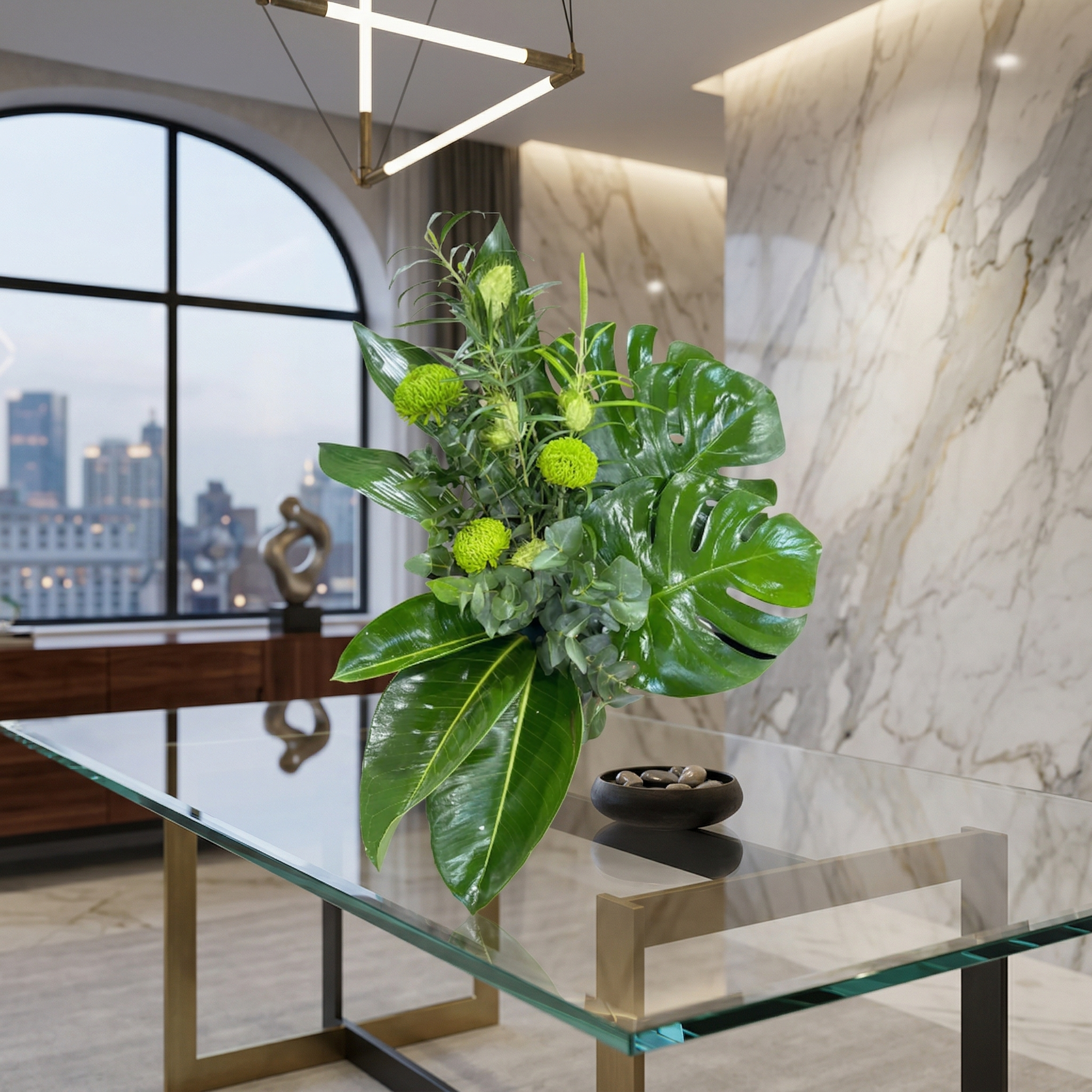 Arreglo de verde kroma