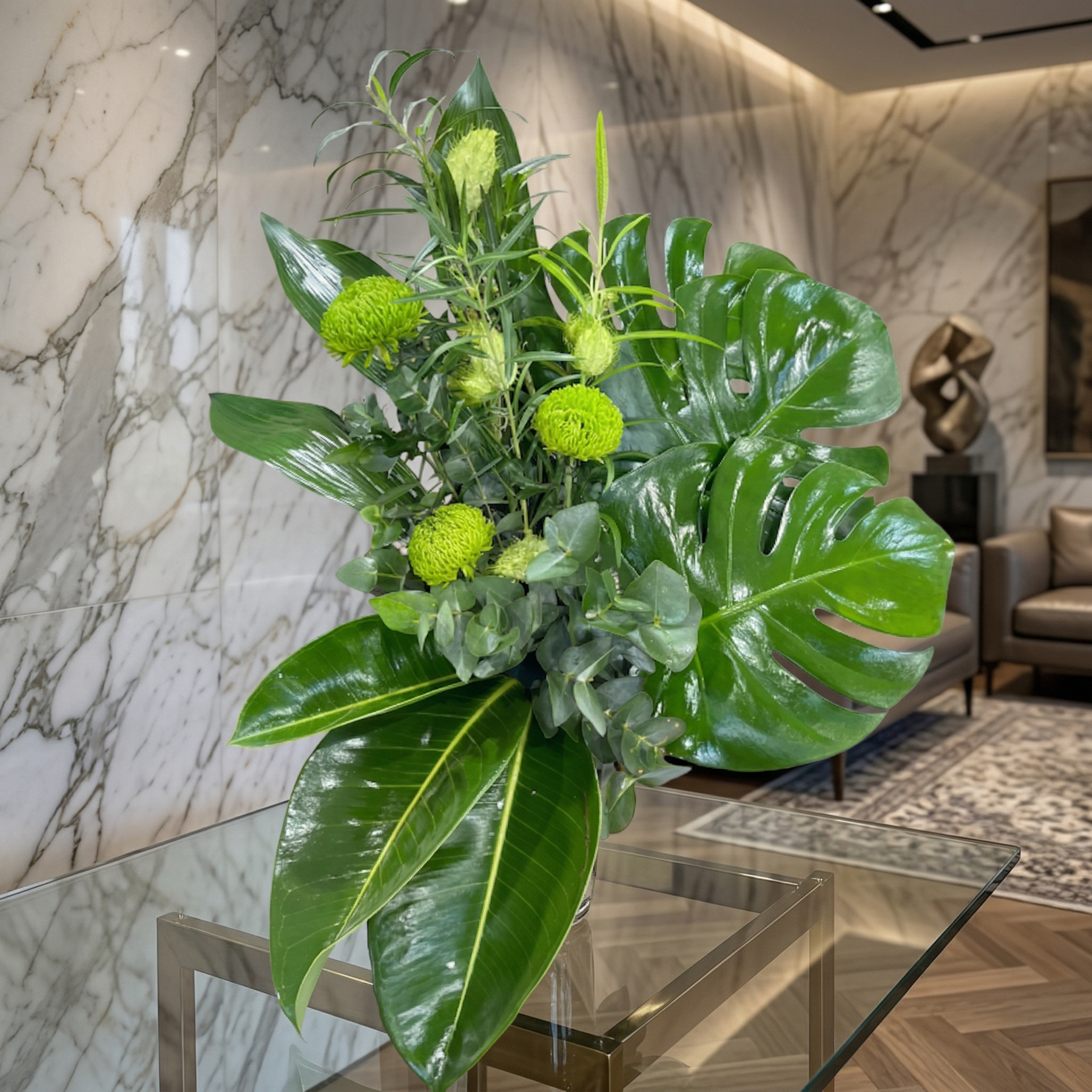 Arreglo de verde kroma