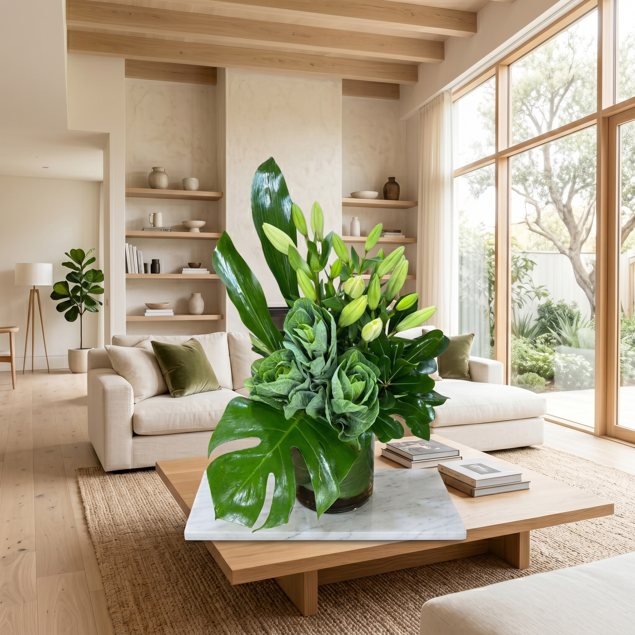 Arreglo de verde karya